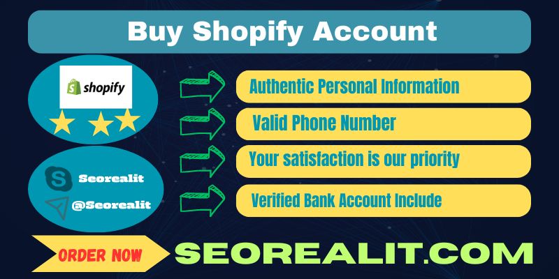 Buy Shopify Account: best quality Accounts